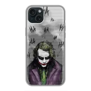 Чохли з картинкою Джокера на iPhone 15 Plus (Joker клоун)