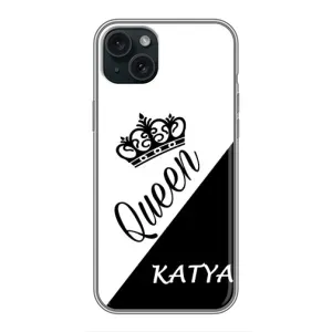Именные Женские Чехлы для iPhone 15 Plus (KATYA)
