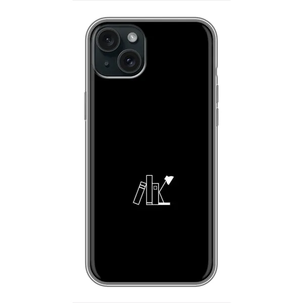 Чехол с рисунком «Книжки» для iPhone 15 Plus Чехол с рисунком «Книжки» для iPhone 15 Plus