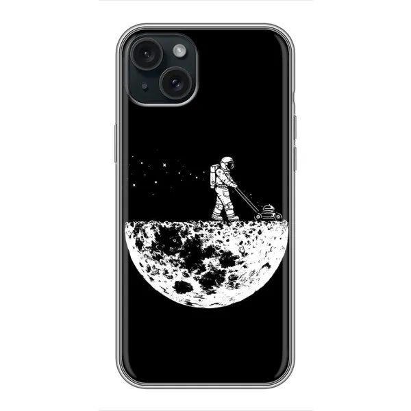 Чехол с рисунком «Космонавт» для iPhone 15 Plus Чехол с рисунком «Космонавт» для iPhone 15 Plus