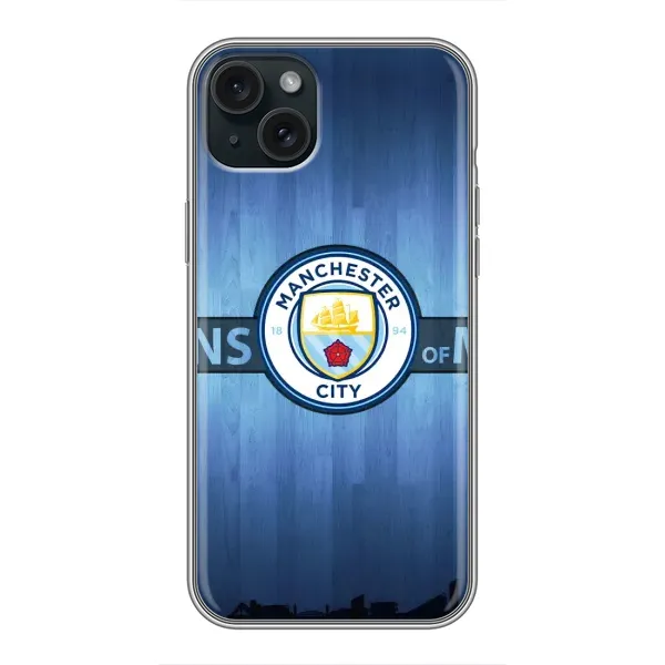 Чехол с рисунком «ManCity» для iPhone 15 Plus