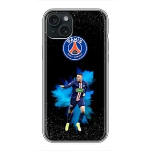 Чохол (TPU) з Футболістом на iPhone 15 Plus (Мбаппе ПСЖ)