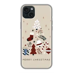 Чехол Санта Клаус для iPhone 15 Plus (Merry Christmas)
