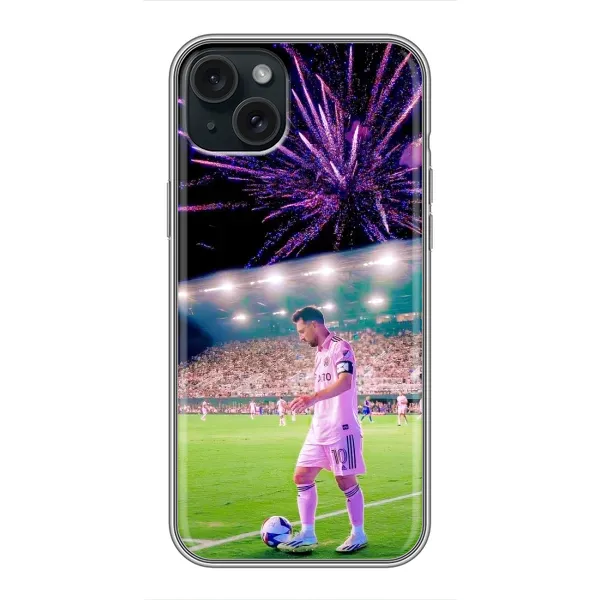 Чехол с рисунком «Месси в Майами» для iPhone 15 Plus