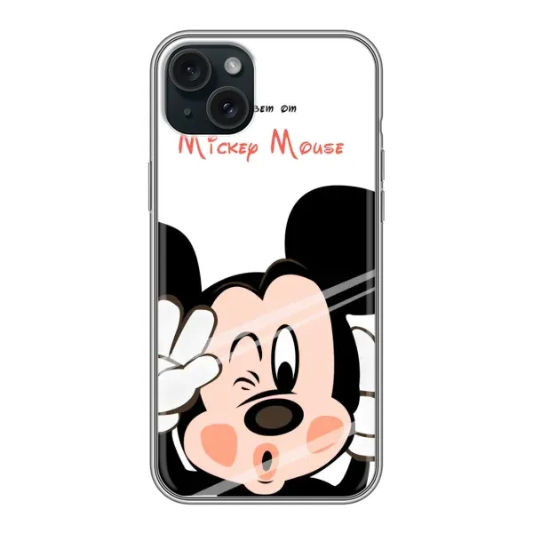 Чехол с рисунком «Mickey Mouse» для iPhone 15 Plus Чехол с рисунком «Mickey Mouse» для iPhone 15 Plus