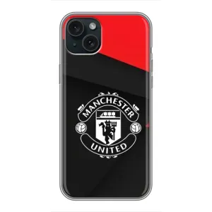 Силиконовые Чехлы принт Футбол на iPhone 15 Plus (MU)