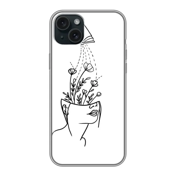 Чехол с рисунком «Мудрость» для iPhone 15 Plus