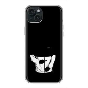 Силиконовый Чехол на iPhone 15 Plus с картинкой Nike (Nike стиль)