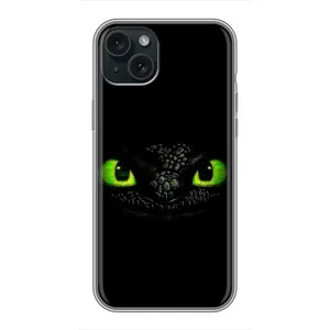 Чохол дракон Беззубик для iPhone 15 Plus (Очі Беззубика)