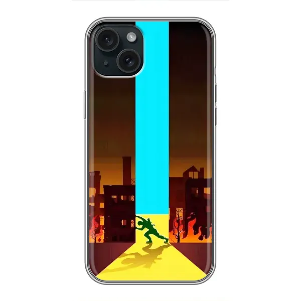 Чехол с рисунком «Освобождение» для iPhone 15 Plus Чехол с рисунком «Освобождение» для iPhone 15 Plus
