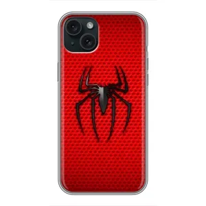 Чохол Супергерой Людина Павук на iPhone 15 Plus (Павук марвел)