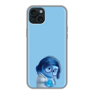 Чехол Головоломка для iPhone 15 Plus - (AlphaPrint) (Печаль)