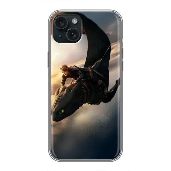 Чохол з малюнком «Політ Беззубика» для iPhone 15 Plus