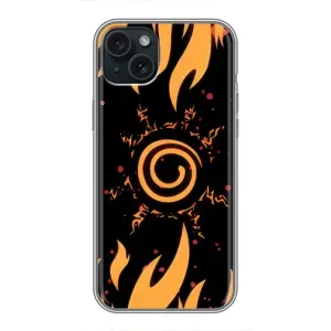 Купить Чохли на телефон з принтом Anime для iPhone 15 Plus (Сонце Наруто)