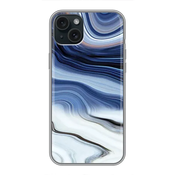 Чехол с рисунком «Светлый мрамор» для iPhone 15 Plus Чехол с рисунком «Светлый мрамор» для iPhone 15 Plus