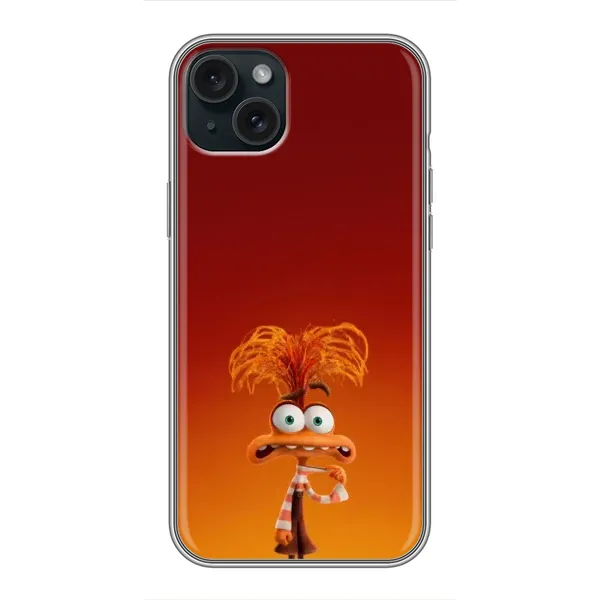 Чехол с рисунком «Тревожность» для iPhone 15 Plus Чехол с рисунком «Тревожность» для iPhone 15 Plus