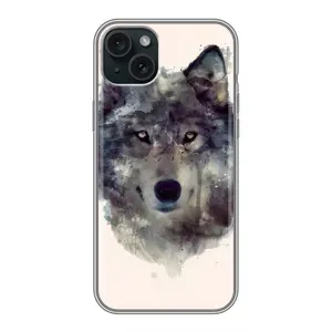 Чохол з Вовком на iPhone 15 Plus (Вовк)