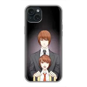 Чохли з героями АНИМЕ на iPhone 15 Plus (Ягамі виріс)