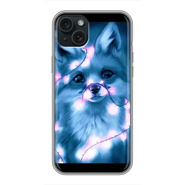 Чехол с рисунком «Яркая Лиса» для iPhone 15 Plus Чехол с рисунком «Яркая Лиса» для iPhone 15 Plus