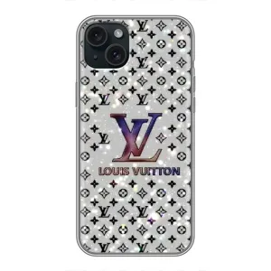 Чехол Стиль Louis Vuitton на iPhone 15 Plus (Яркий LV)