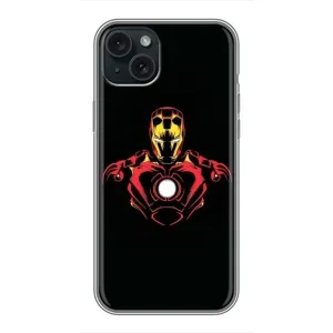 Чохол Супергерой Залізна Людина на iPhone 15 Plus (Залізна людина)