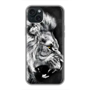 Чохол з картинкою на iPhone 15 Plus (Злий Лев)