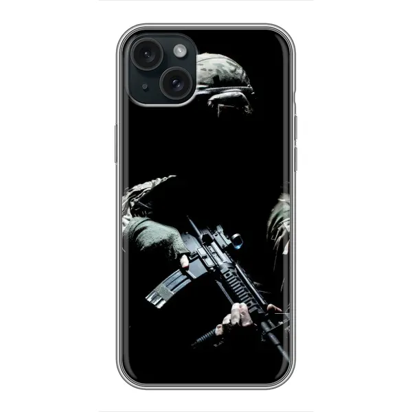 Чехол с рисунком «ЗСУ снайпер» для iPhone 15 Plus Чехол с рисунком «ЗСУ снайпер» для iPhone 15 Plus