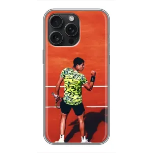 Чохли з прінтом Спортивна тематика для iPhone 15 Pro Max (Алькарас Тенісист)