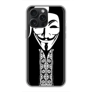 Чохол з малюнком «Анонімус» для iPhone 15 Pro Max