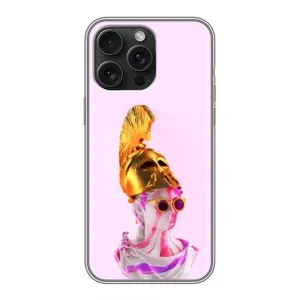 Чохол з Прикольним Принтом на iPhone 15 Pro Max (АРТ Статуя)