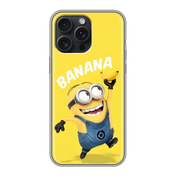 Чехол с рисунком «Banana» для iPhone 15 Pro Max