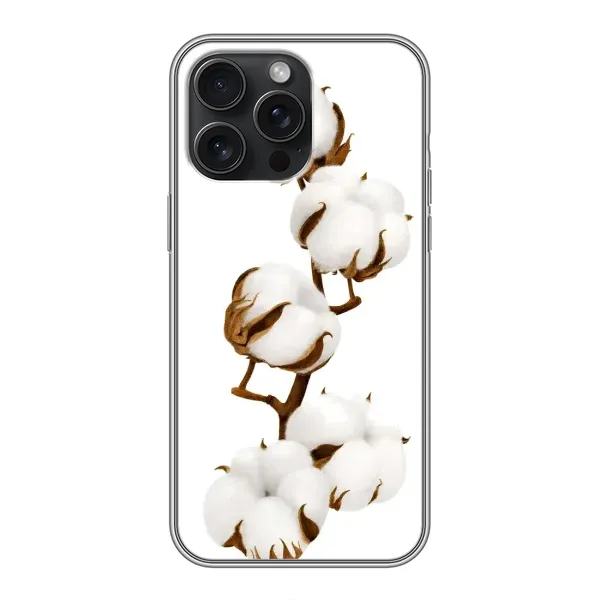 Чехол с рисунком «Бавовна» для iPhone 15 Pro Max Чехол с рисунком «Бавовна» для iPhone 15 Pro Max