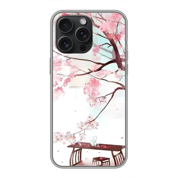 Чехол с рисунком «Чайная церемония» для iPhone 15 Pro Max Чехол с рисунком «Чайная церемония» для iPhone 15 Pro Max