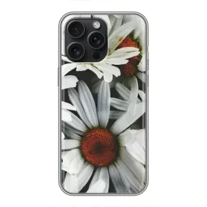 Чехол с ромашками на iPhone 15 Pro Max (Цветы Ромашки)