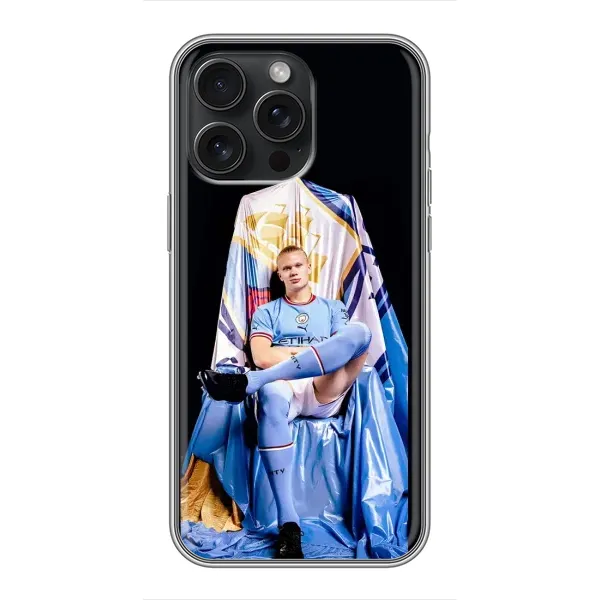 Чехол с рисунком «футболист Холанн» для iPhone 15 Pro Max