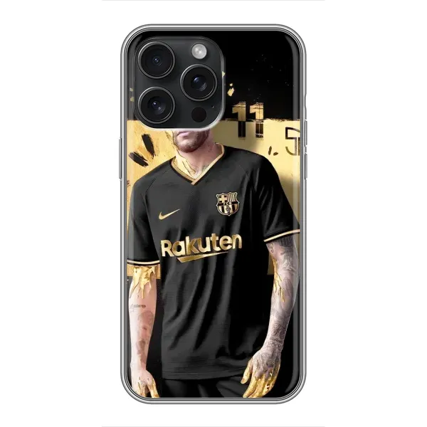 Чехол с рисунком «Gold Neymar» для iPhone 15 Pro Max Чехол с рисунком «Gold Neymar» для iPhone 15 Pro Max