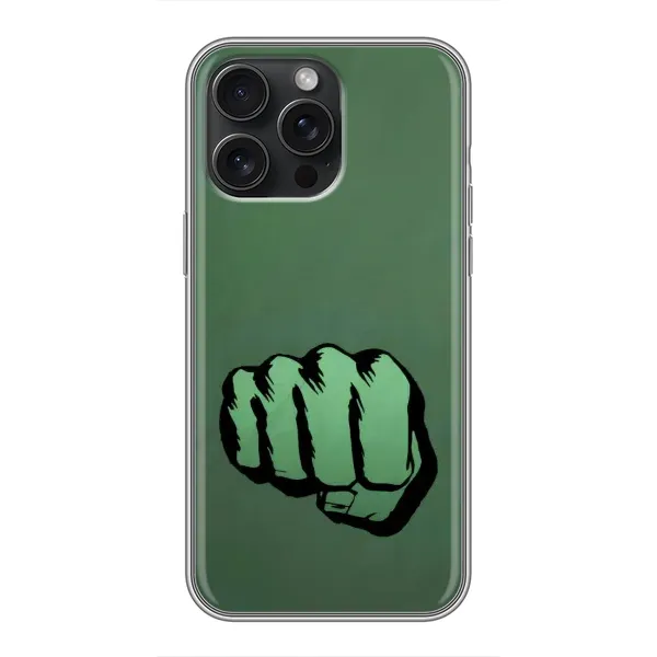 Чехол с рисунком «Халк» для iPhone 15 Pro Max Чехол с рисунком «Халк» для iPhone 15 Pro Max