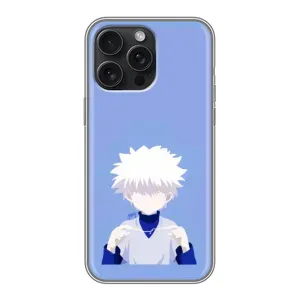 Чехол с персонажами АНИМЕ на iPhone 15 Pro Max (Киллуа Золдик)