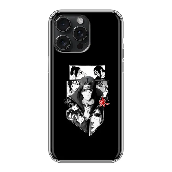 Чехол с рисунком «Коллаж Итачи» для iPhone 15 Pro Max Чехол с рисунком «Коллаж Итачи» для iPhone 15 Pro Max