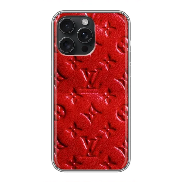 Чехол с рисунком «Красный ЛВ» для iPhone 15 Pro Max