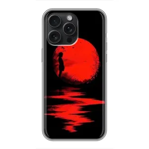 Літній Чохол на iPhone 15 Pro Max (Червоний Захід сонця)