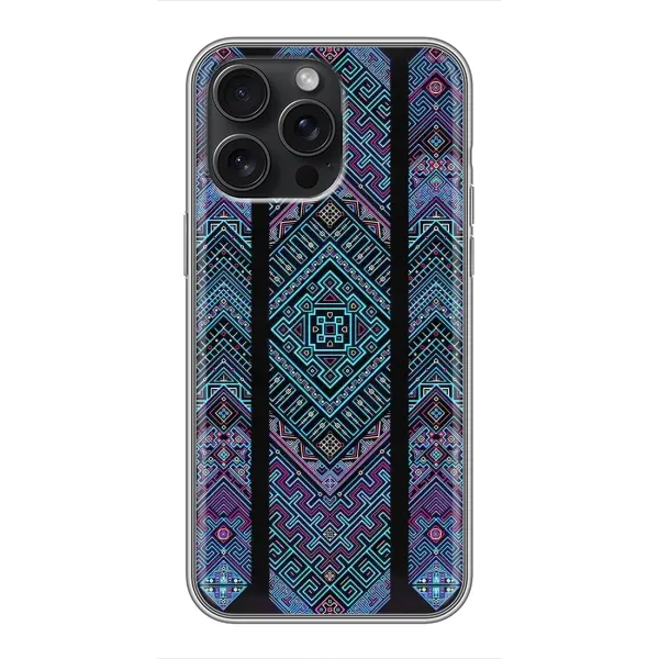 Чехол с рисунком «Крутой орнамент» для iPhone 15 Pro Max Чехол с рисунком «Крутой орнамент» для iPhone 15 Pro Max