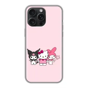 Чехол с персонажем Куроми на iPhone 15 Pro Max (Куроми Мелоди Китти)