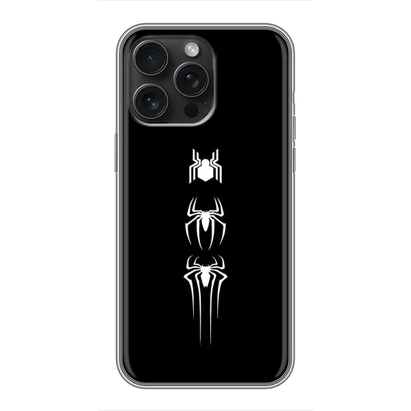 Чехол с рисунком «Лого паука» для iPhone 15 Pro Max Чехол с рисунком «Лого паука» для iPhone 15 Pro Max