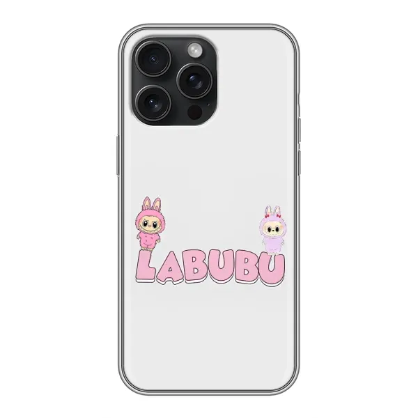 Чехол с рисунком «Логотип Лабубу» для iPhone 15 Pro Max Чехол с рисунком «Логотип Лабубу» для iPhone 15 Pro Max