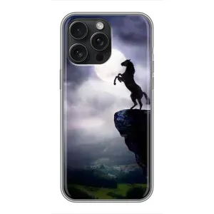 Чехлы с изображением разных животных для iPhone 15 Pro Max (Лошадь)