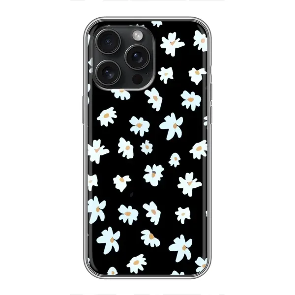 Чехол с рисунком «Маленькие ромашки» для iPhone 15 Pro Max Чехол с рисунком «Маленькие ромашки» для iPhone 15 Pro Max