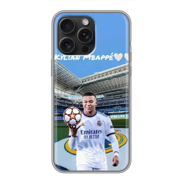 Чехол с рисунком «Mbappe Real» для iPhone 15 Pro Max Чехол с рисунком «Mbappe Real» для iPhone 15 Pro Max