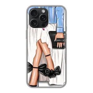 Силиконовый Чехол на iPhone 15 Pro Max с картинкой Стильных Девушек (Мода)
