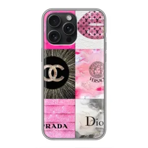 Чехол (Dior, Prada, YSL, Chanel) для iPhone 15 Pro Max (Модница)